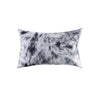 18" x 18" x 5" Salt And Pepper Black And White Cowhide - Pillow