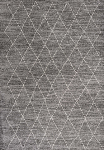 Image of 5 x 7 Ft Polypropylene Grey Area Rug