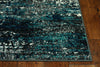 94" X 130" Grey or Blue Polypropelene Rug