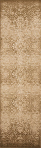 2 x 7 Runner Polypropylene Beige Area Rug