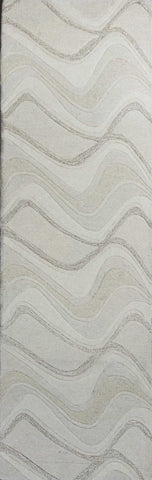 Image of 2 x 7 Runner Wool Ivory Area Rug