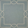 7 Ft Square UV treated Polypropylene Spa Area Rug