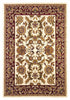 5 x 7 Polypropylene Ivory or Red Area Rug