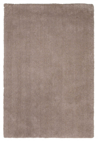 Image of 27" X 45" Polyester Beige Area Rug