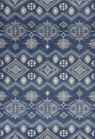 Image of 6 x 9 Polypropylene Demin Area Rug