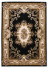 3 x 5 Polypropylene Blackor Ivory Area Rug