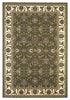 5 x 7 Polypropylene Green or Ivory Area Rug