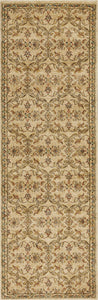 63" X 91" Sand Polypropylene Rug