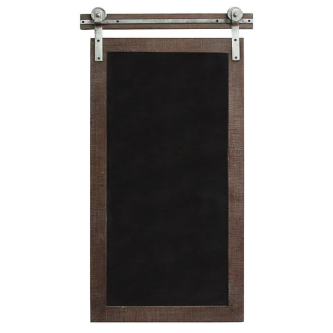 Image of Farmhouse Metal Chalkboard Wall Decor