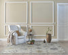 60" X 84" Ivory Wool Rug