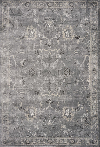 Image of 5 x 7 Polypropylene Grey Area Rug