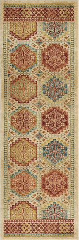 Image of 63" X 91" Sand Polypropylene Rug