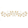 Brushed Gold Over The Door Metal Wall Decor