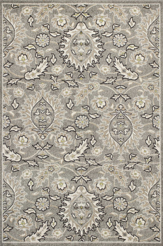 Image of 7 x 10 UV treated Polypropylene Grey Area Rug