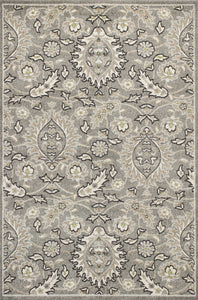 7 x 10 UV treated Polypropylene Grey Area Rug