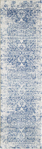 81" X 144" Ivory or Blue Polypropelene Rug