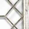 Distressed White Metal and Wood Framed Wall Art