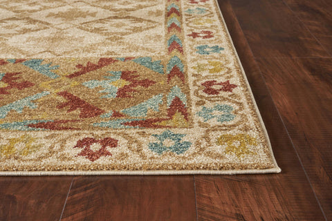 Image of 31" X 96" Sand Polypropylene Rug