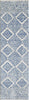 81" X 144" Ivory or Blue Polypropelene Rug