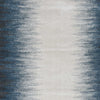 63" X 91" Ivory Blue Polypropelene Rug