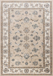 5 x 7 Polypropylene Beige or Ivory Area Rug