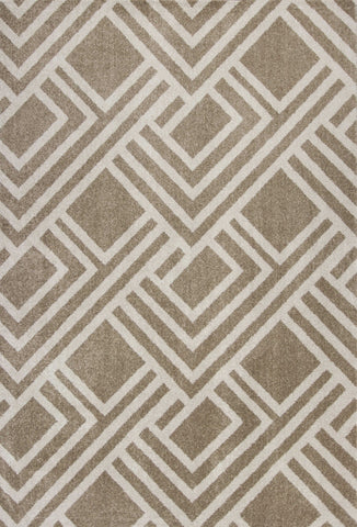 Image of 5 x 7 UV treated Polypropylene Beige Area Rug