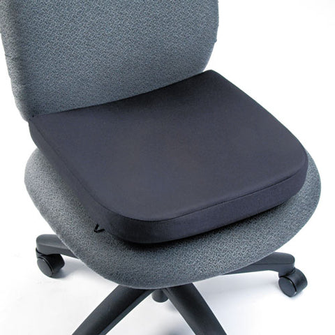 Image of Memory Foam Seat Rest, 13.5w X 14.5d X 2h, Black