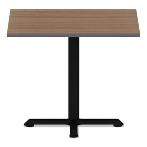 Reversible Laminate Table Top, Square, 35 3/8w X 35 3/8d, Espresso/walnut