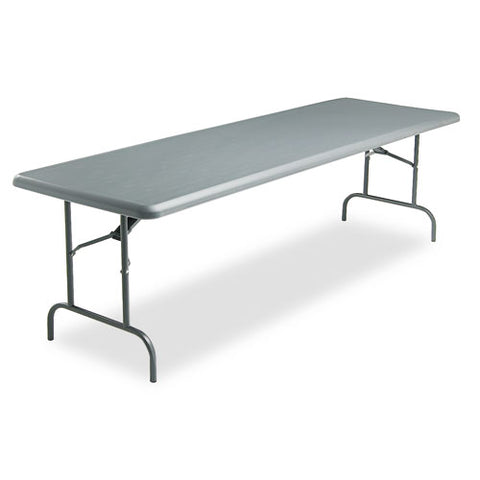 Image of Indestructables Too 1200 Series Folding Table, 96w X 30d X 29h, Charcoal