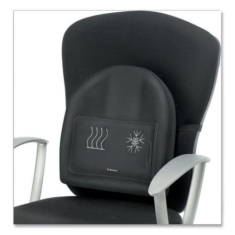 Image of Climate Control Back Rest, 14.5w X 3d X 13.63h, Black