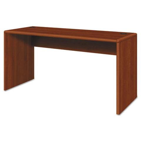 Image of 10700 Series Credenza Shell, 60w X 24d X 29.5h, Cognac