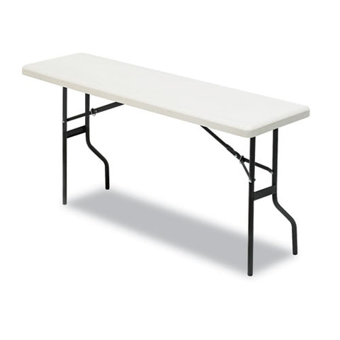 Image of Indestructables Too 1200 Series Folding Table, 60w X 18d X 29h, Platinum