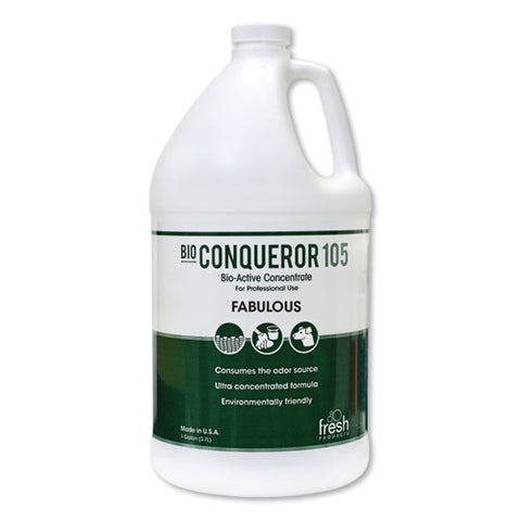 Image of Bio Conqueror 105 Enzymatic Odor Counteractant Concentrate, Lavendar, 1 Gal, 4/carton