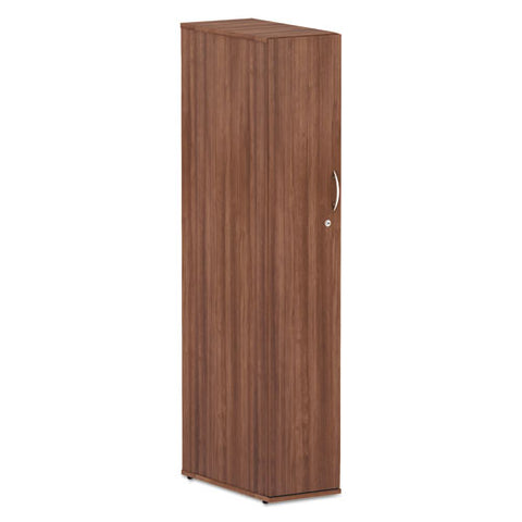 Image of Alera Valencia Series Wardrobe, 11 7/8w X 23 7/8d X 65h, Modern Walnut