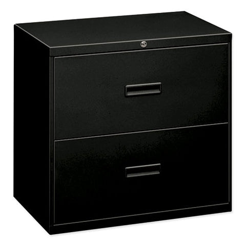 Image of 400 Series Two-drawer Lateral File, 30w X 18d X 28h, Black