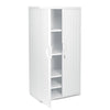 Officeworks Resin Storage Cabinet, 36w X 22d X 72h, Platinum