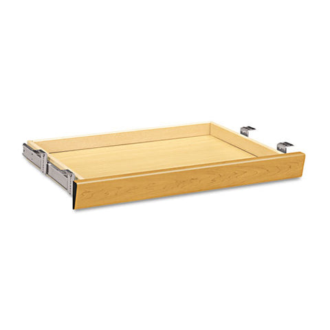 Image of Laminate Angled Center Drawer, 26w X 15.38d X 2.5h, Harvest