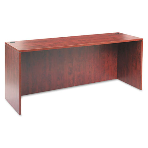 Image of Alera Valencia Series Credenza Shell, 70.88w X 23.63d X 29.5h, Medium Cherry