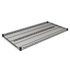 Industrial Wire Shelving Extra Wire Shelves, 48w X 24d, Black, 2 Shelves/carton