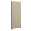 Versé Office Panel, 24w X 60h, Gray