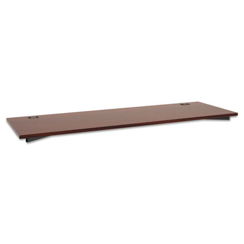 Image of Manage Series Worksurface, Laminate, 72w X 23.5d X 1h, Chestnut