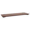 Manage Series Worksurface, Laminate, 72w X 23.5d X 1h, Chestnut