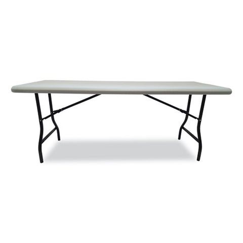 Image of Indestructables Too 1200 Series Folding Table, 72w X 30d X 29h, Platinum