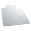 Carpet Surface Chair Mat, Lip, 36" X 48", Clear