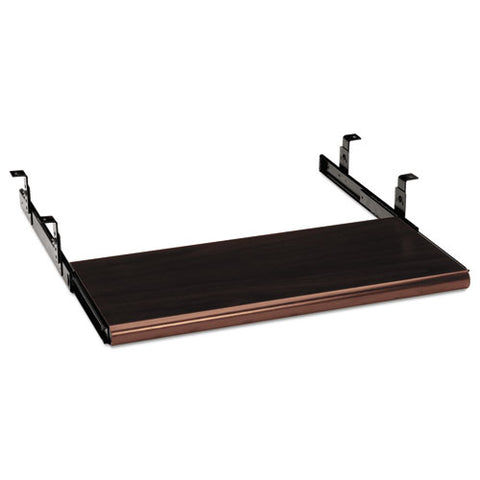 Image of Slide-away Keyboard Platform, Laminate, 21.5w X 10d, Mahogany