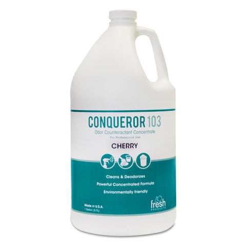 Image of Conqueror 103 Odor Counteractant Concentrate, Cherry, 1 Gal Bottle, 4/carton