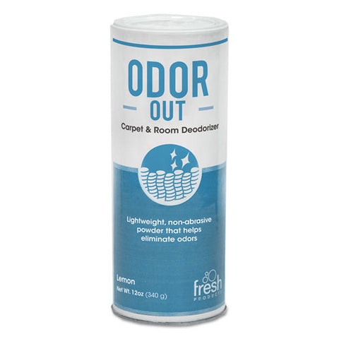 Image of Odor-out Rug/room Deodorant, Lemon, 12 Oz Shaker Can, 12/box