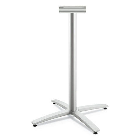 Image of Between Standing-height X-base For 42" Table Tops, Silver