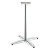 Between Standing-height X-base For 42" Table Tops, Silver