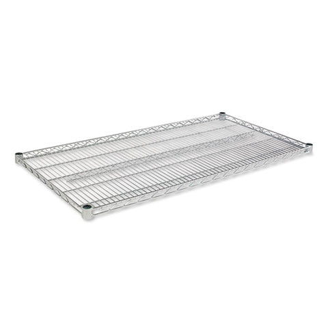 Image of Industrial Wire Shelving Extra Wire Shelves, 48w X 24d, Silver, 2 Shelves/carton